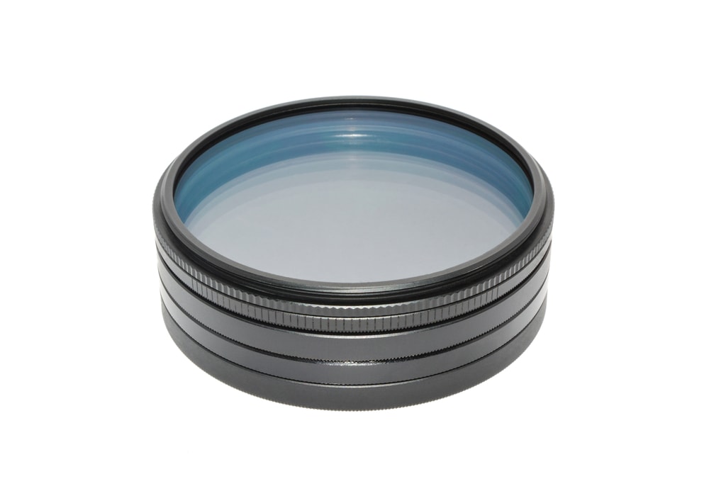 A Stack of Round Screw-on ND filter