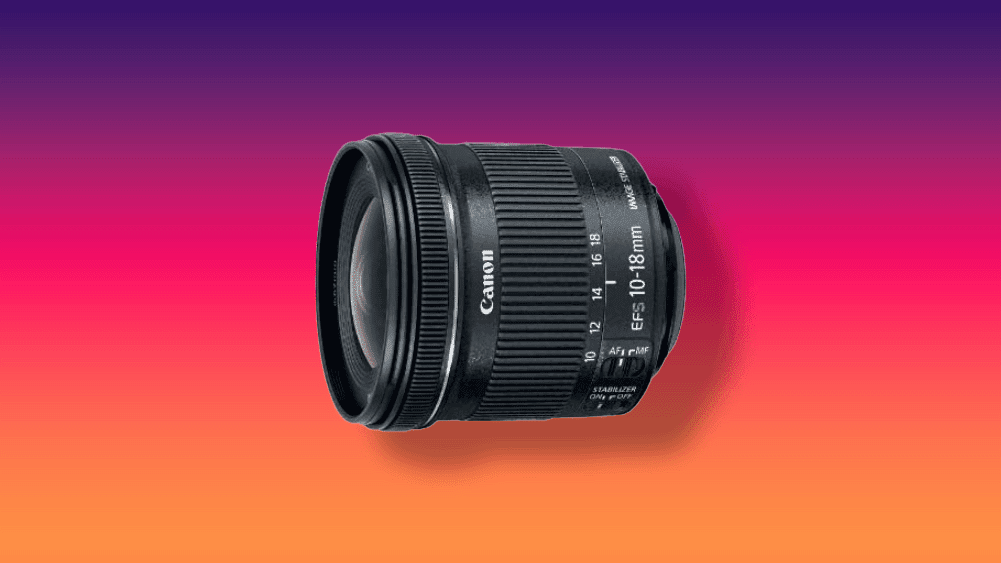 Canon EF-S 10-18mm f 4.5-5.6 IS STM Lens