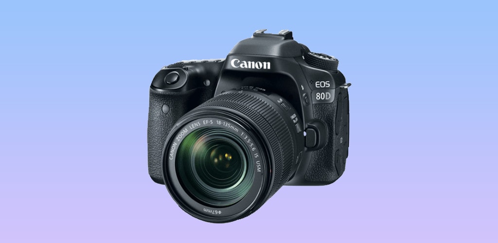 The Canon EOS 80D