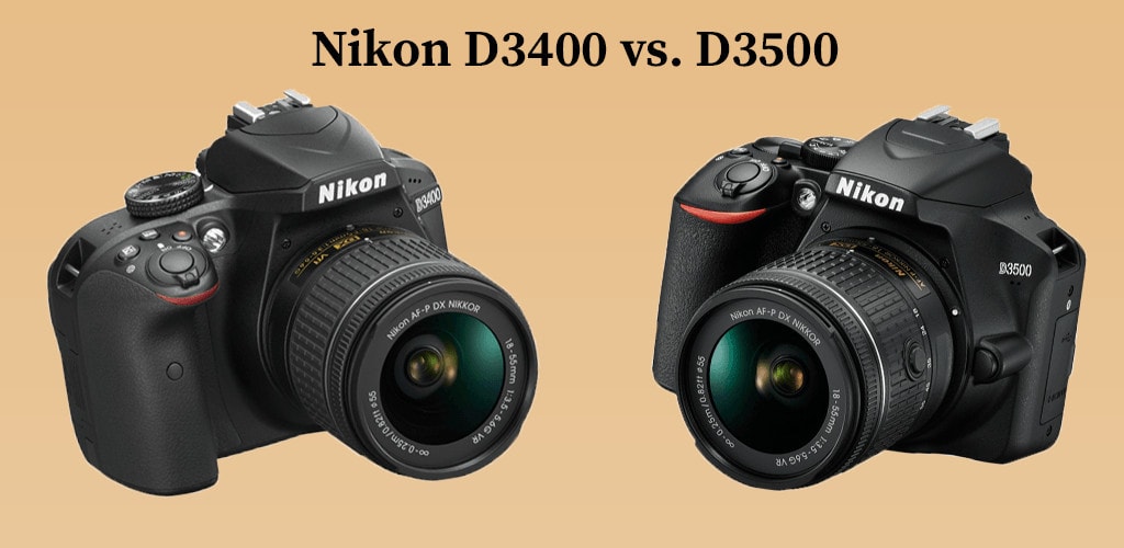 Nikon D3400 vs. D3500