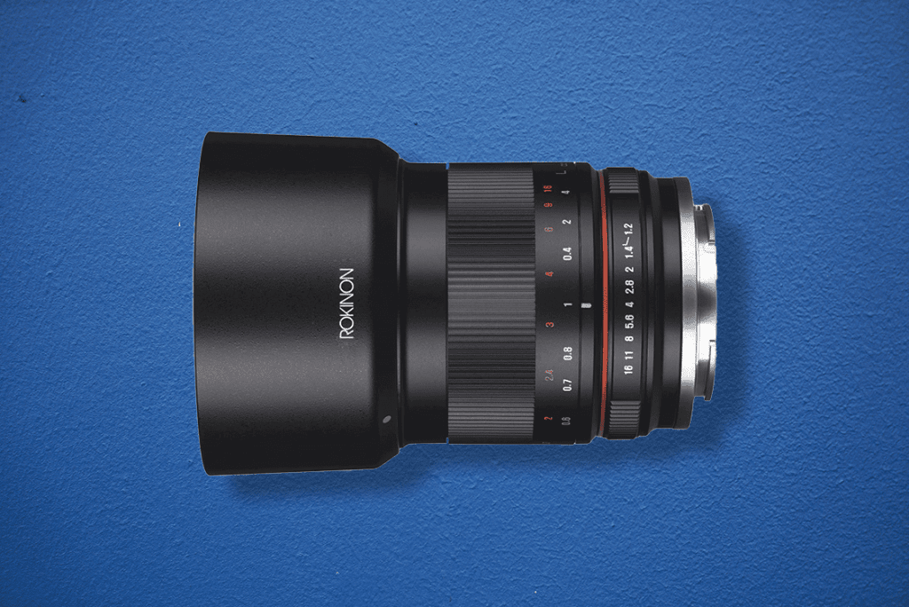 Rokinon RK50M-M 50mm F1.2 AS UMC High Speed Lens for Canon