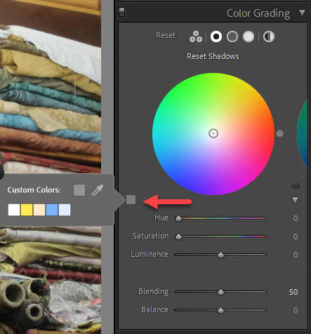 Color Picker and swatches