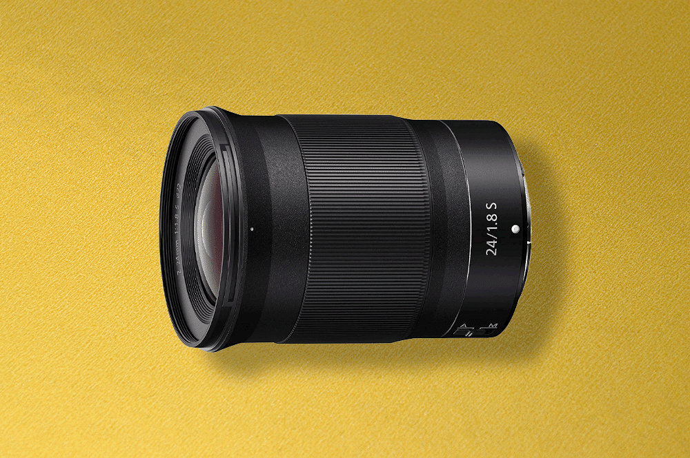 NIKON NIKKOR Z 24mm f 1.8 S Wide Angle Fast Prime Lens for Nikon Z Mirrorless Cameras