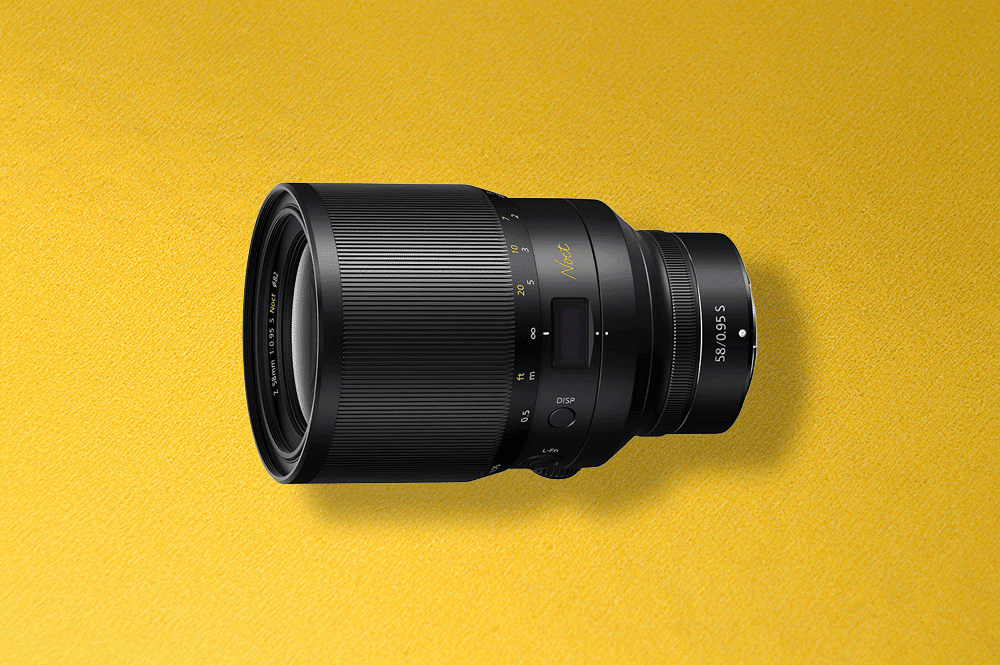 NIKON NIKKOR Z 58mm f 0.95 S Noct Ultra-Shallow Depth of Field Prime Lens for Nikon Z Mirrorless Cameras