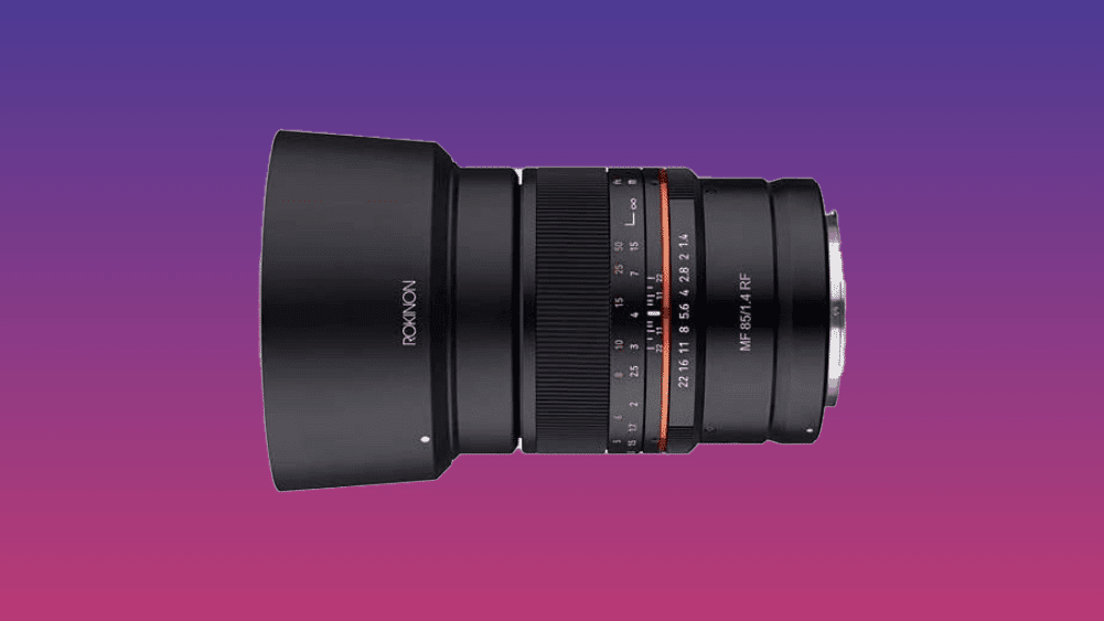 ROKINON 85mm F1.4 Weather Sealed High Speed Telephoto Lens for Canon R Mirrorless Cameras