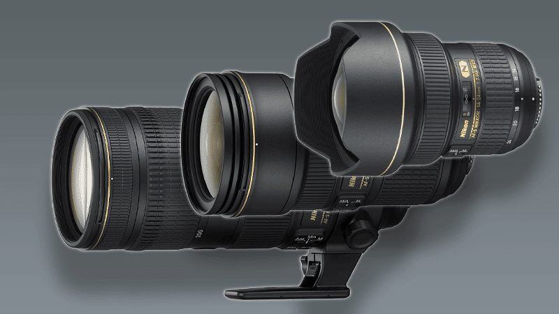 Nikon's Holy Trinity of Lenses for DSLR Cameras