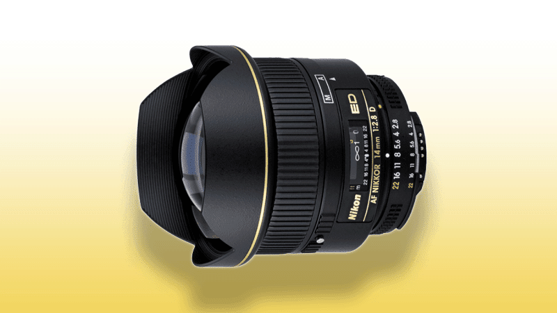 Nikon AF FX NIKKOR 14mm f 2.8D ED Ultra Wide Angle Fixed Zoom Lens with Auto Focus for Nikon DSLR Cameras