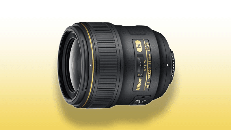 Nikon AF FX NIKKOR 35mm f 1.4G Fixed Focal Length Lens with Auto Focus for Nikon DSLR Cameras