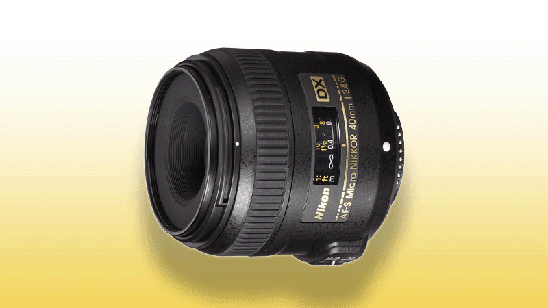 Nikon AF-S DX Micro-NIKKOR 40mm f 2.8G Close-up Lens for Nikon DSLR Cameras