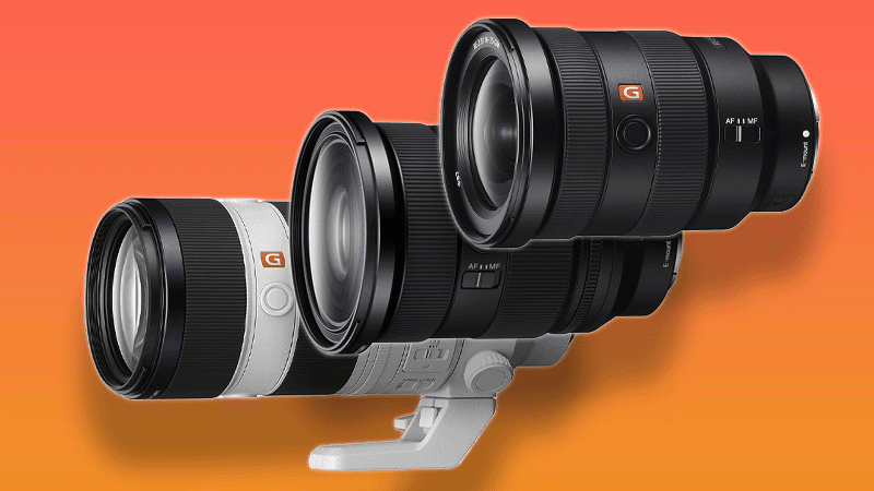 What is the Sony Holy Trinity of Lenses?