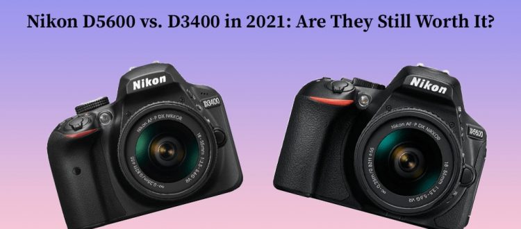 Nikon D5600 vs. D3400